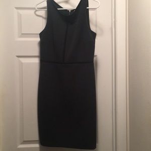 Women’s dress - olive with black lining